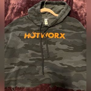 HOTWORX cropped hoodie